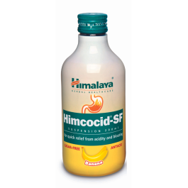 HIMALAYA HIMCOCID SF BANANA SYRUP 200ML