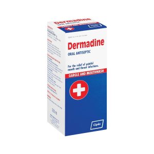 DERMADINE ORAL RINSE 200ML