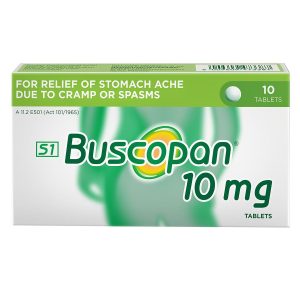 BUSCOPAN 10MG TABLET 10