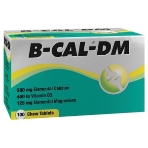 B CAL DM CHEWABLE TABLET 100
