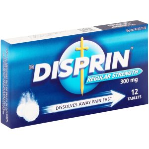 DISPRIN REGULAR  300MG TABLET 12