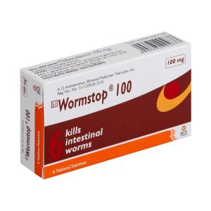 WORMSTOP 100MG TABLET 6