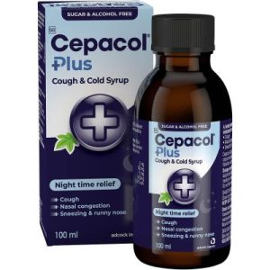 CEPACOL PLUS COUGH SYRUP 100ML