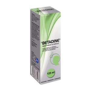BETADINE MOUTH WASH 125ML