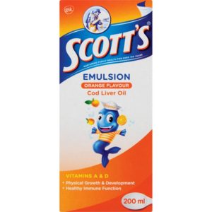 SCOTTS EMULSION ORANGE 200ML