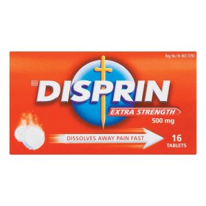 DISPRIN EXTRA STRENGTH 500MG  TABLET 16