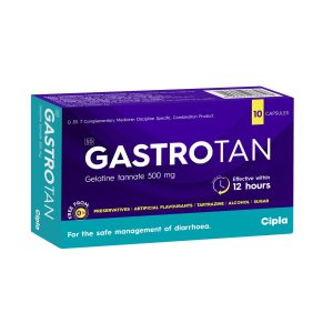 GASTROTAN ADULT 500MG CAPSULE 10