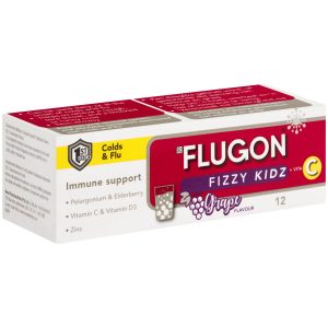 FLUGON KIDZ FIZZY EFFERVESCENT TABLET 10