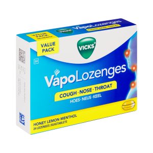 VICKS VAPOLOZENGES HONEY & LEMON 24