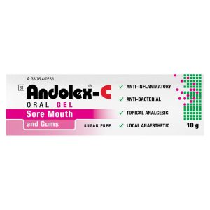 ANDOLEX C ORAL GEL 10G