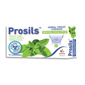 PROSILS LOZENGES MENTHOL&EUCALYPTUS 16