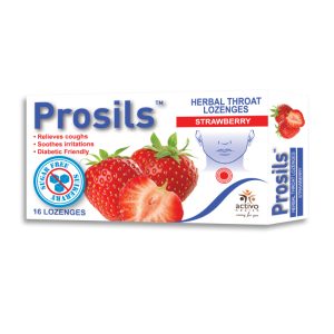 PROSILS LOZENGES STRAWBERRY 16
