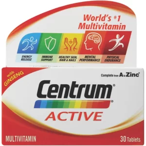 CENTRUM ACTIVE TABLET 30