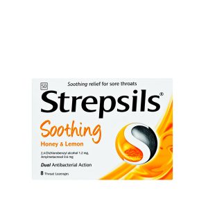 STREPSILS LOZENGES HONEY & LEMON 8
