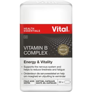 VITAL VITAMIN B COMPLEX CAPSULE 30