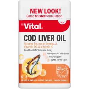 VITAL COD LIVER OIL CAPSULE 90
