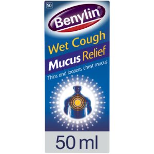 BENYLIN WET COUGH MUCUS RELIEF SYRUP 50ML