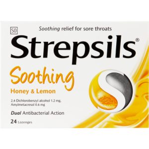 STREPSILS LOZENGES HONEY & LEMON 24