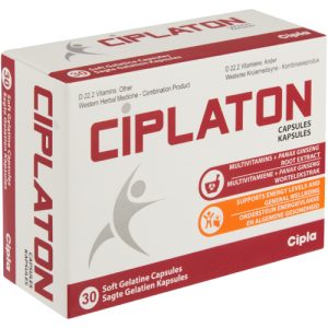 CIPLATON BANDED CAPSULE 30+10 FREE