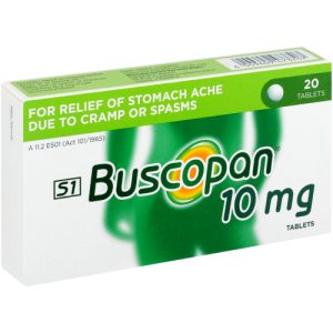 BUSCOPAN 10MG TABLET 20