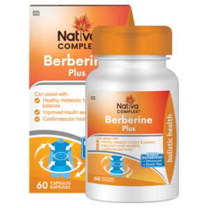NATIVA BERBERINE 60 CAPSULES