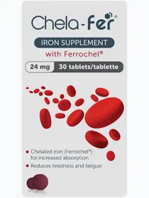 CHELA-FER 24MG 30s
