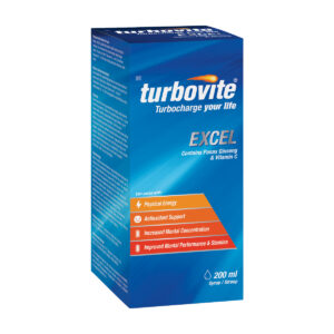 TURBOVITE EXCEL SYRUP 200ML