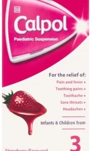 CALPOL STRAWBERRY SYRUP 150ML