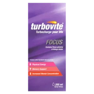 TURBOVITE FOCUS SYRUP 200ML