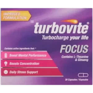 TURBOVITE FOCUS CAPSULES 30s