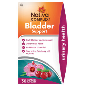 NATIVA BLADDER SUPPORT 30 CAPSULES
