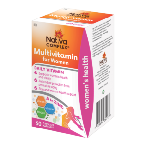 NATIVA MULTIVITAMIN FOR WOMEN 60 CAPSULES
