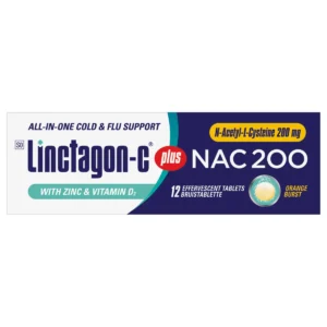 LINCTAGON NAC 200MG 12s