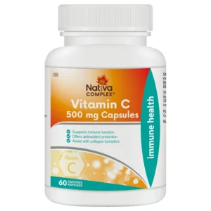 NATIVA VITAMIN C 500MG 60s